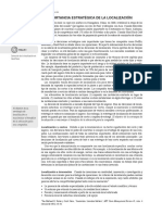 Factores clave en decisiones de localización