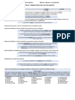 1M 103 Narrativo. Deducir Significado de Palabras (La Mano) (2p)