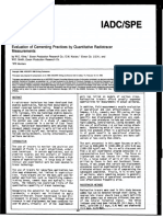 Ladc/Spe: IADCISPE 14778 Evaluation of Cementing Practices by Quantitative Radiotracer Measurements