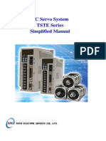 AC Servo System TSTE Series Simplified Manual