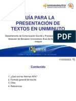 Presentacion Textos UNIMINUTO, CEPLEC y Bienestar - Final
