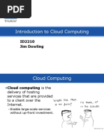 Introduction To Cloud Computing: ID2210 Jim Dowling