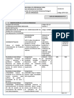 Guía de Aprendizaje