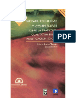 Sánchez. - La Observación Participante Como Escenario y Configuración de La Diversidad de Significados