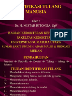 Ident. Tulang Mns (DR - MR)