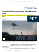 Incidente Com o Irã Revela Um Reino Unido Debilitado Pelo Brexit - Internacional - EL PAÍS Brasil