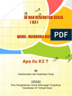 Keselamatan Dan Kesehatan Kerja