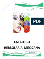 Catalogo Herbolaria Méxicana