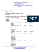 Presupuesto Pozo Guamal