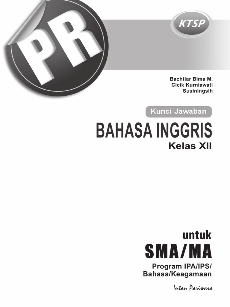 Kunci Jawaban Pr Inggris 12 2015 Ktsp