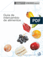 Guia de Intercambio de Alimentos 2014
