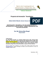 Investigación y desarrollo de una barra nutritiva y nutracéutica a base de nopal y mango enriquecida con calostro de bovino