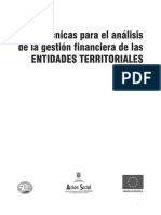 Anexo 1 Técnicas para El Análisis de La Gestión Financiera de Las Entidades Territoriales