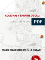 Comunas y Barrios de Cali