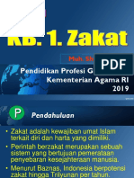 Modul 3 KB. 1 Zakat