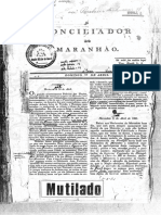 Jornal O Conciliador, Maranhão. 1824. N. 01