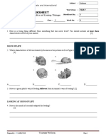 Year 7 Chapter 1 Worksheet 1