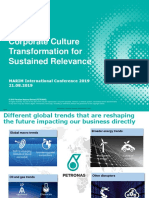 Corporate Culture Transformation For Sustained Relevance Rozana Yaakub