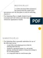 What Is A Marketing Plan?
