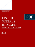 Index Medicus PDF