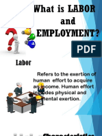 What Is LABOR and Employment?