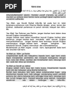 Doa Acara Dharma Wanita