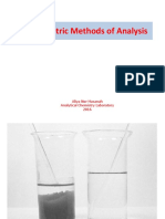 Gravimetric Methods of Analysis: Aliya Nur Hasanah Analytical Chemistry Laboratory 2016