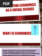 Revisiting Economics As A Social Science