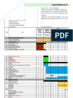 Cronograma Ejecucion Obra - Residencial Los Parques-San Miguel 31 AGOSTO