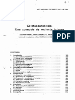 18 Criptosporidiosis Una Zoonosis de Reciente Interés