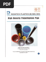 Resintech Hdpe Pipe Pdf Pdf