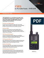 Z Series: VZ-80 Series Portable Radio - VHF/UHF