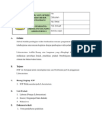 Sop Pembuatan Jadwal Penggunaan Laboratorium - Fix