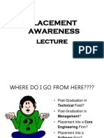 Post-Graduation Options and Placement Awareness