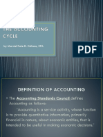 The Accounting Cycle