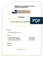 Informe de Enzimas PDF