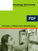 Principles of World Class Manufacturing