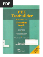 Pet Test Builder With Answer Key PDF | PDF