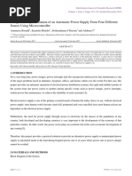 Design and Implementation of An Automatic Power Supply From Four Different Source Using Microcontroller