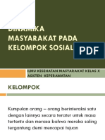 Dinamika Masyarakat Pada Kelompok Sosial