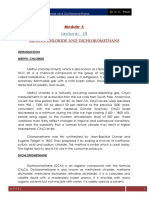 Methyl Chloride and Dichloromethane PDF