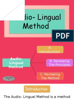 Audio - Lingual Method