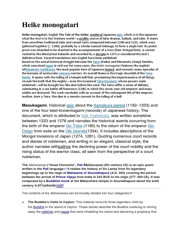 Heike Monogatari PDF