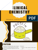 Clinical Chemistry: Prepared By: Charizzemonique V. Daraug, RMT