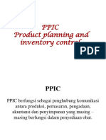 PPIC Produksi dan Pengendalian Persediaan