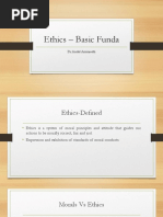 Ethics - Basic Funda: DR - Andal Ammisetti