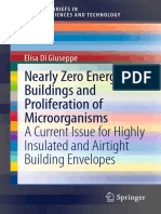 Nearly Zero Energy Buildings and Proliferation of Microorganisms