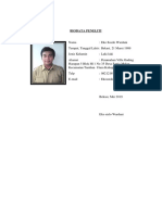 Biodata Peneliti