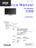 Panasonic TX-l42dt50e TX-l47dt50e Chassis La35