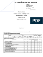 Curriculum - Sociologie Rurala - 30-28